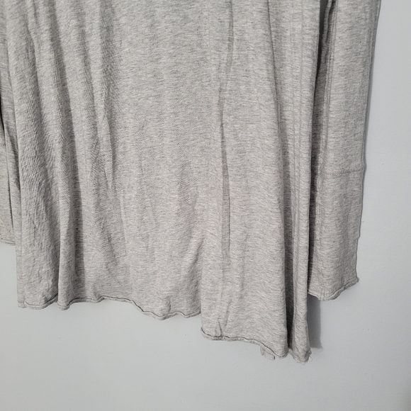 Free People Light Gray Gemma Mock Neck Tunic Dress - Picture 4 of 14